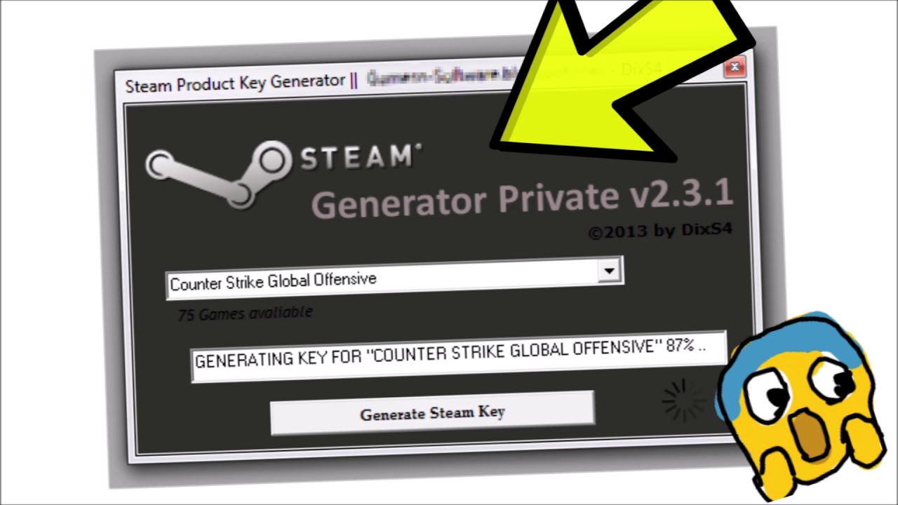 Free steam key generator download